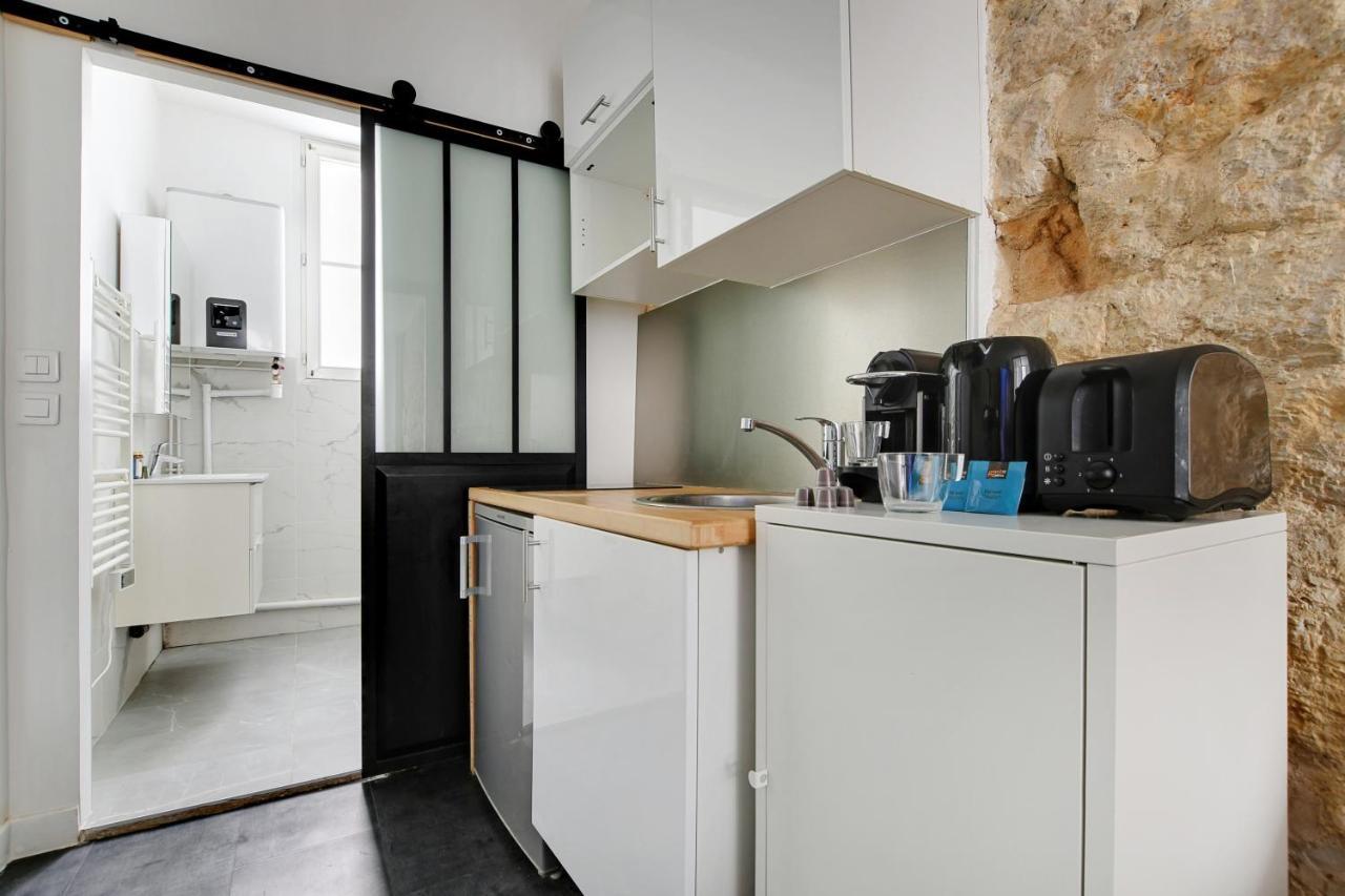 Authentic Studio - 2P - Canal Saint-Martin Parijs Buitenkant foto