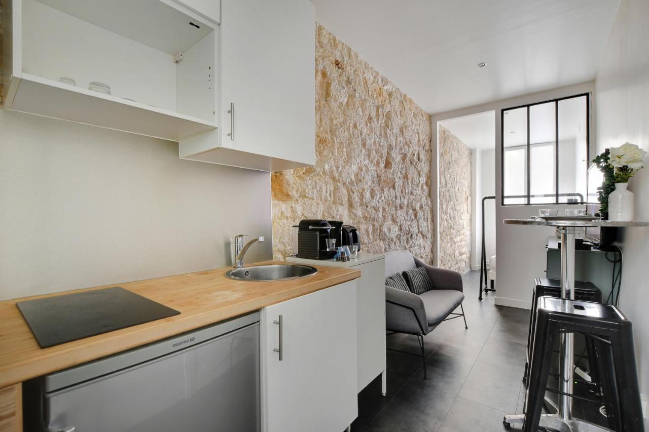 Authentic Studio - 2P - Canal Saint-Martin Parijs Buitenkant foto