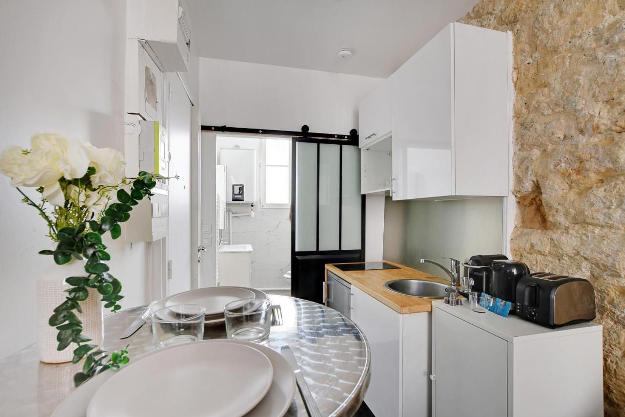 Authentic Studio - 2P - Canal Saint-Martin Parijs Buitenkant foto